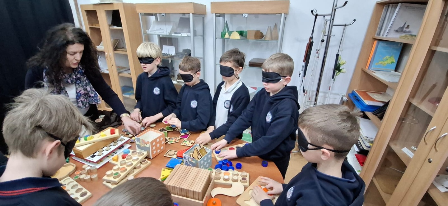 Klasa 2a w Polskim Związku Niewidomych